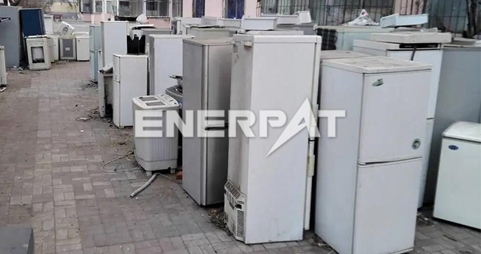 廢舊冰箱拆解線