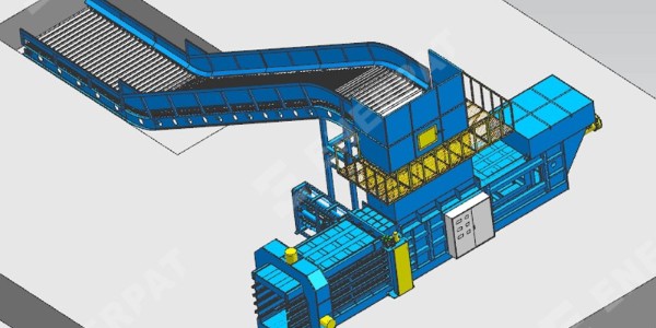 恩派特全自動(dòng)廢紙殼壓縮打包機(jī)廠家特色