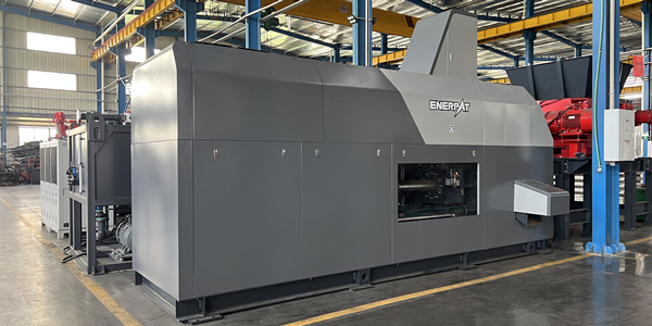 恩派特大型鋁屑壓塊機——高效運作，鋁屑處理產量“狂飆”