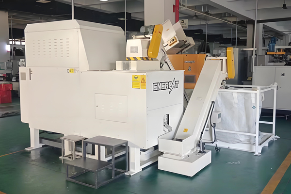 輝門迪瓦（青島）汽車零部件公司定制銅屑壓餅機(jī)案例