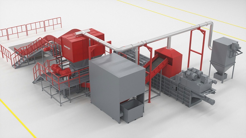 塑料破碎機成套設備