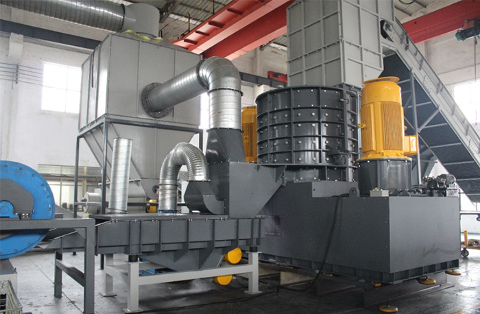 空調外殼撕碎機生產線