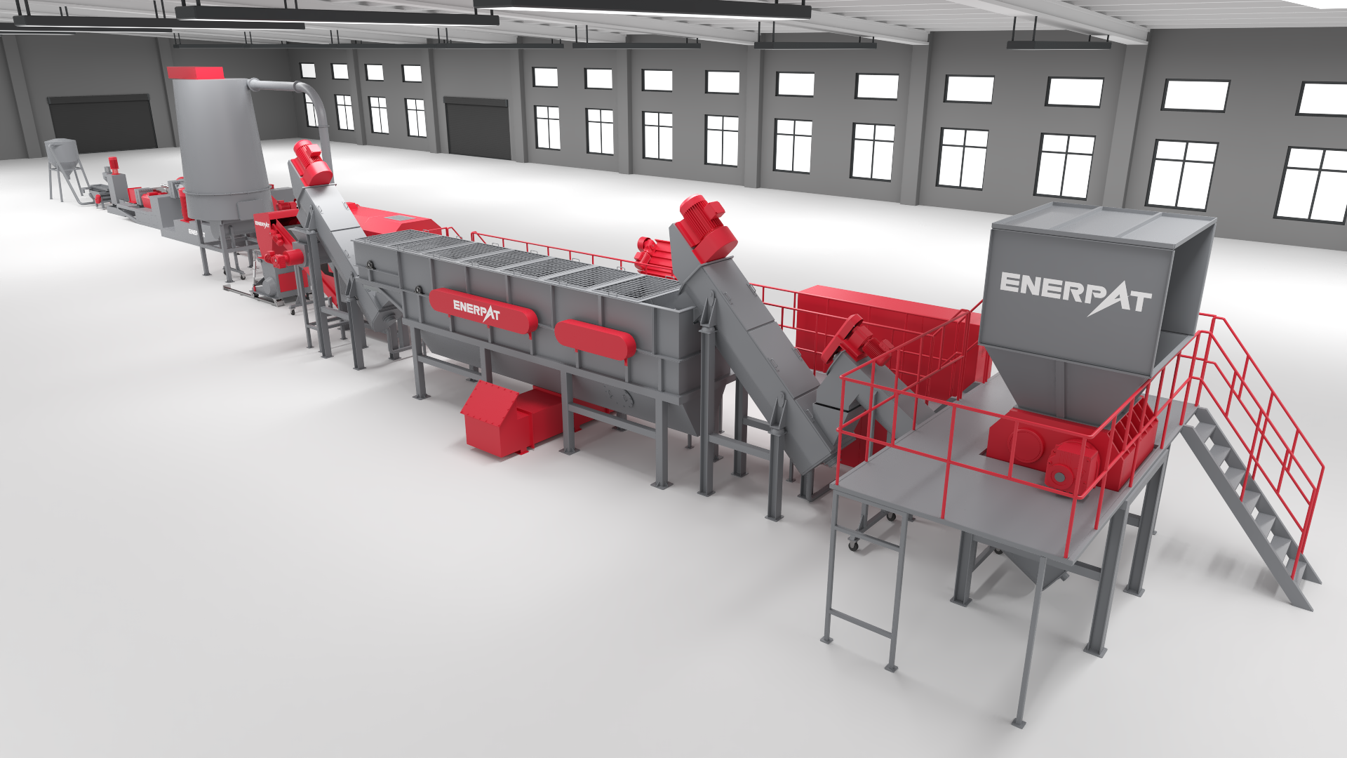 塑料包裝容器清洗造粒方案