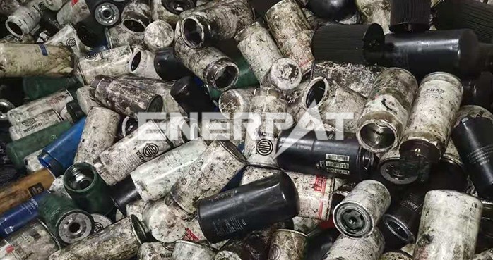 機油濾芯破碎機