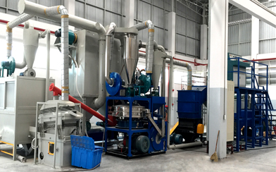 湖南岳陽電子產(chǎn)品制造業(yè)破碎處置案例