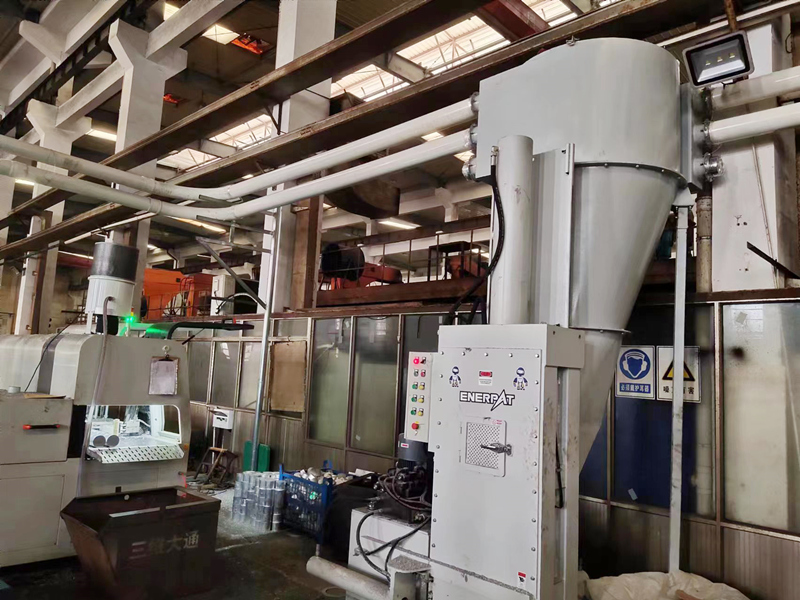 浙江SWDT精鍛股份有限公司與恩派特定制鋁屑壓塊機案例