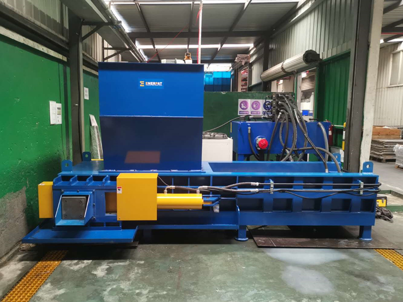 上海BY制罐有限公司與恩派特定制易拉罐邊角料壓塊機案例