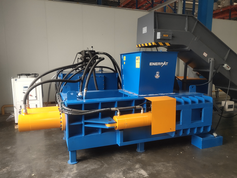 華東LH制罐有限公司與恩派特定制易拉罐邊角料壓塊機案例