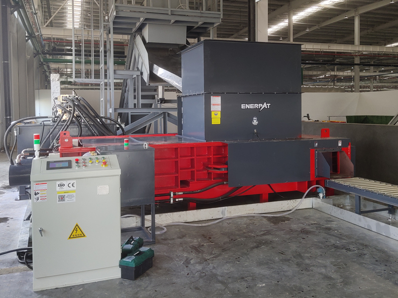 寧波ZY科技股份有限公司與恩派特定制鋁制邊角料壓塊機案例
