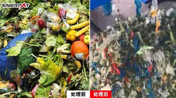 有機垃圾處理前后圖2