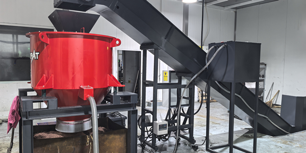 如何高效去除銅屑油污？恩派特銅屑脫油機(jī)給出答案！