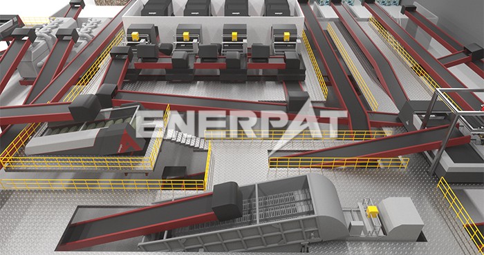 生活垃圾分選生產線
