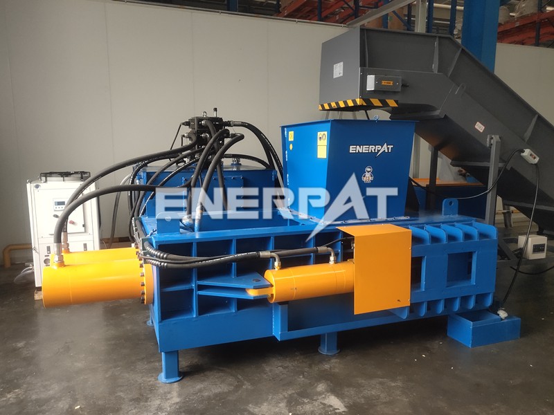 易拉罐邊角料壓塊機